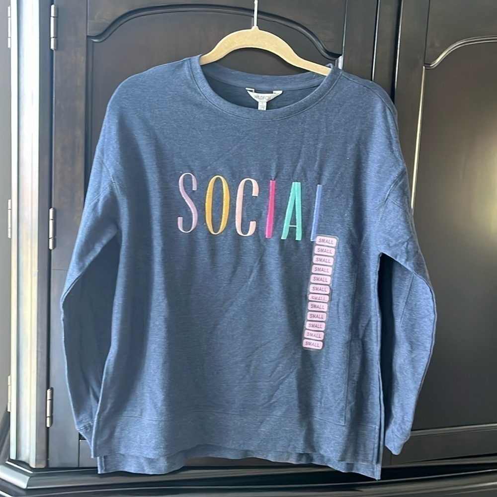 Wildfox SOCIAL Sweatshirt